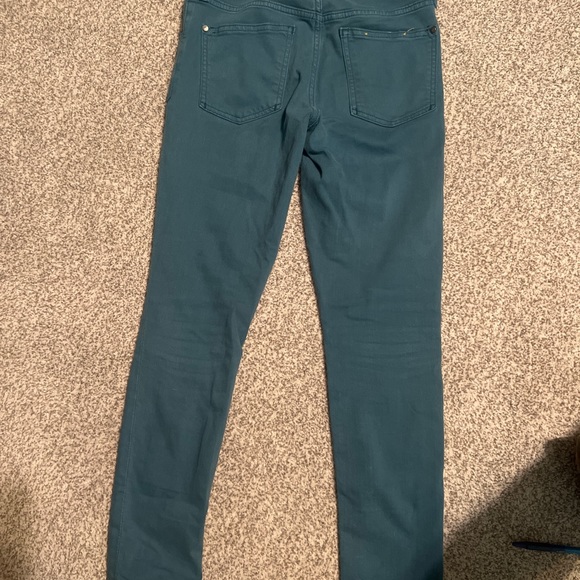 Pilcro and the Letterpress Stet Skinny Blue Jeans Size 26P - Picture 2 of 6